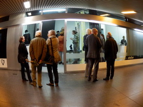 Kunstraum-unten: Marx / Musehold Ausstellungseröffnung