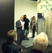 Kunstraum-unten: Marx / Musehold Ausstellungseröffnung