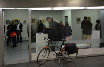 Vernissage im Kunstraum-unten  Michael Peltzer