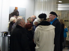 Kunstraum-unten: Vernissage